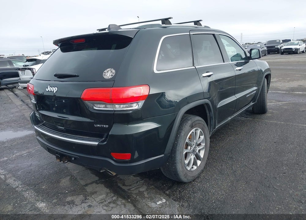 2014 JEEP GRAND CHEROKEE LIMITED VIN: 1C4RJFBM0EC352492