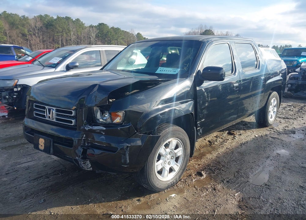 2008 HONDA RIDGELINE RTL VIN: 2HJYK16548H532683