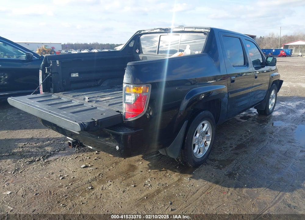 2008 HONDA RIDGELINE RTL VIN: 2HJYK16548H532683