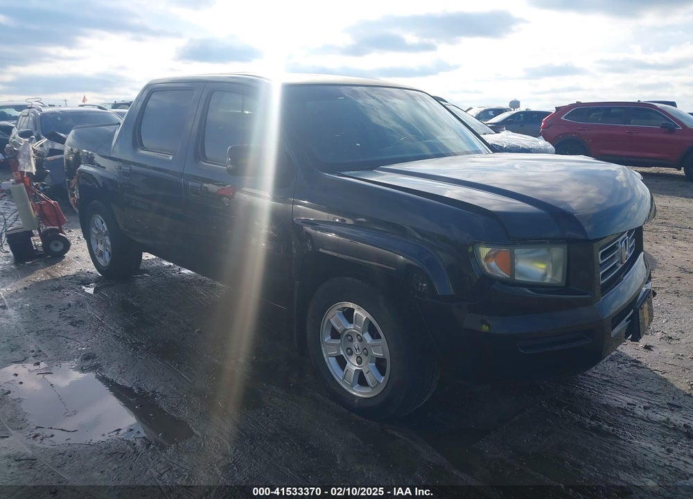2008 HONDA RIDGELINE RTL VIN: 2HJYK16548H532683