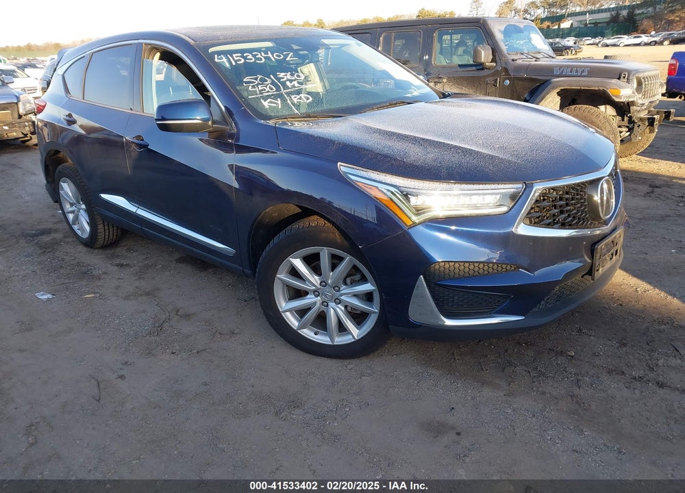 2020 ACURA RDX STANDARD VIN: 5J8TC2H38LL015929