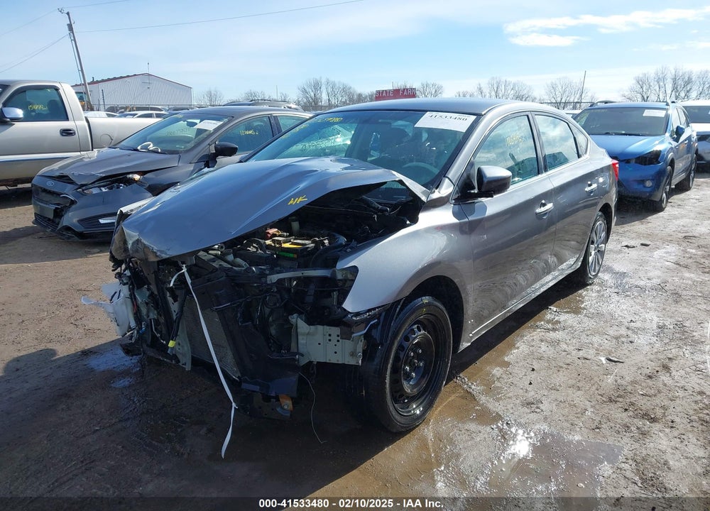 2018 NISSAN SENTRA S VIN: 3N1AB7AP8JY282529