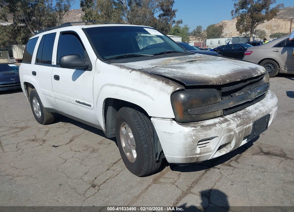 2002 CHEVROLET TRAILBLAZER LS VIN: 1GNDS13S122365476