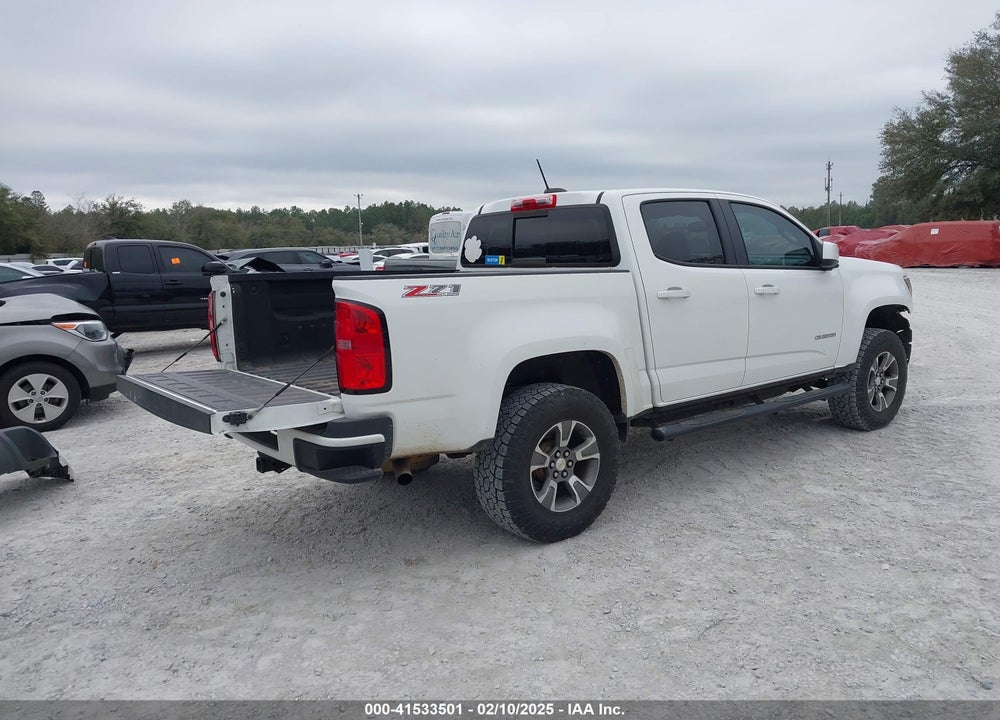 2016 CHEVROLET COLORADO VIN: 1GCGTDE34G1247719