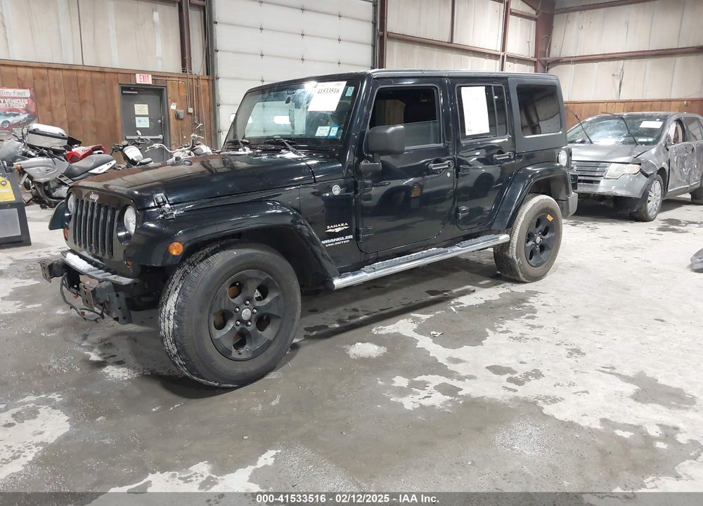 2013 JEEP WRANGLER UNLIMITED SAHARA VIN: 1C4HJWEG0DL532135