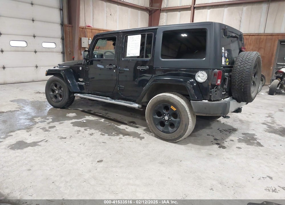 2013 JEEP WRANGLER UNLIMITED SAHARA VIN: 1C4HJWEG0DL532135