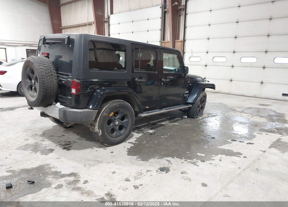 2013 JEEP WRANGLER UNLIMITED SAHARA VIN: 1C4HJWEG0DL532135