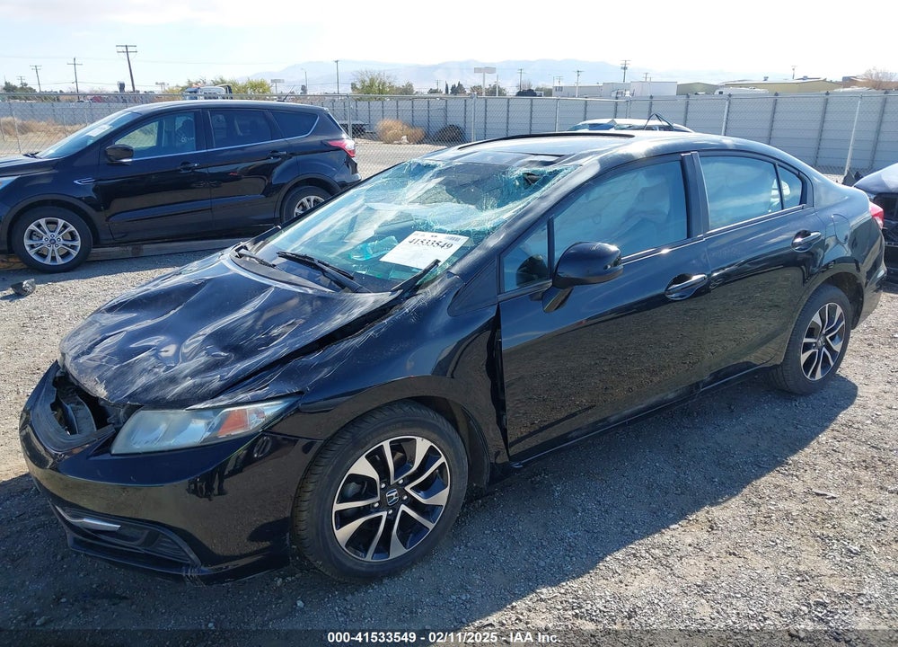 2013 HONDA CIVIC VIN: 19XFB2F87DE253472