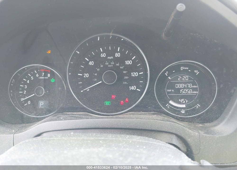 2016 HONDA HR-V VIN: 3CZRU5H55GM719870
