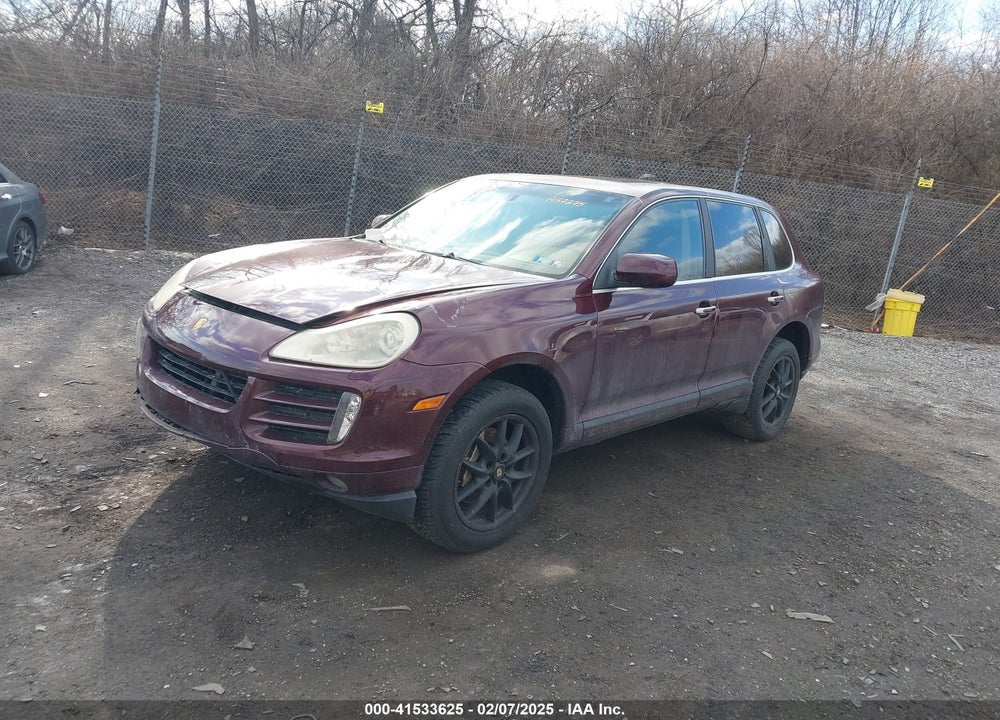 2008 PORSCHE CAYENNE S VIN: WP1AB29P98LA37275