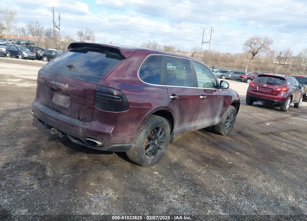 2008 PORSCHE CAYENNE S VIN: WP1AB29P98LA37275