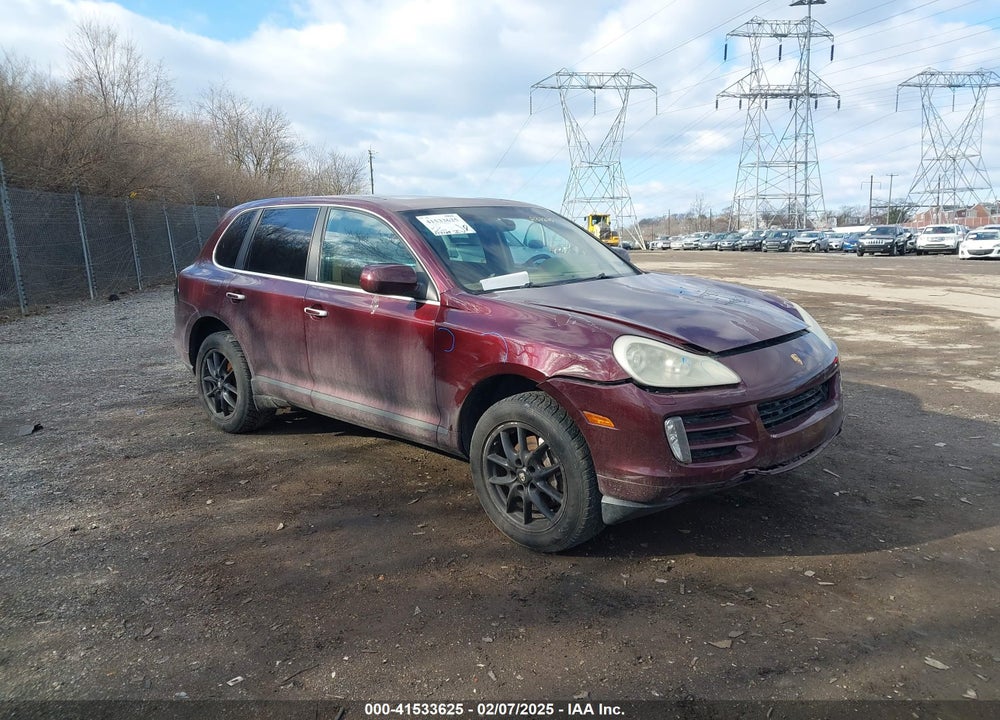 2008 PORSCHE CAYENNE S VIN: WP1AB29P98LA37275