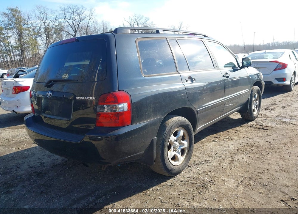 2005 TOYOTA HIGHLANDER VIN: JTEGD21A150110614