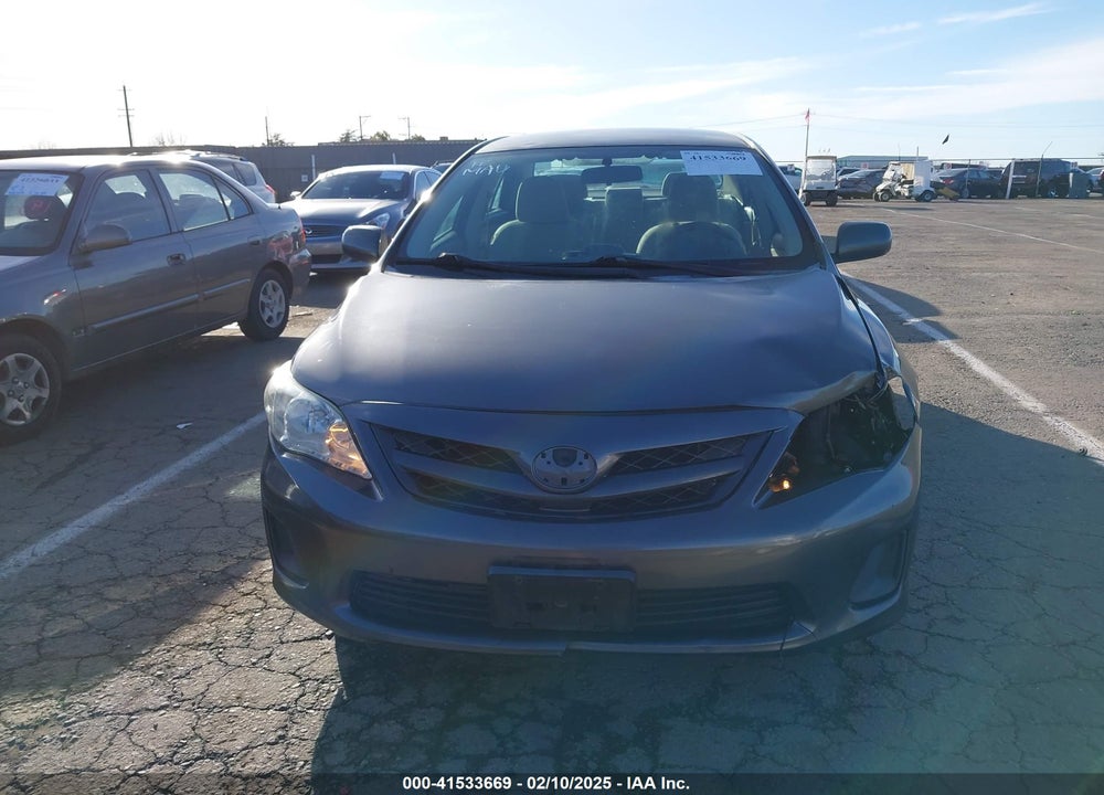 2012 TOYOTA COROLLA LE VIN: 5YFBU4EE3CP015398