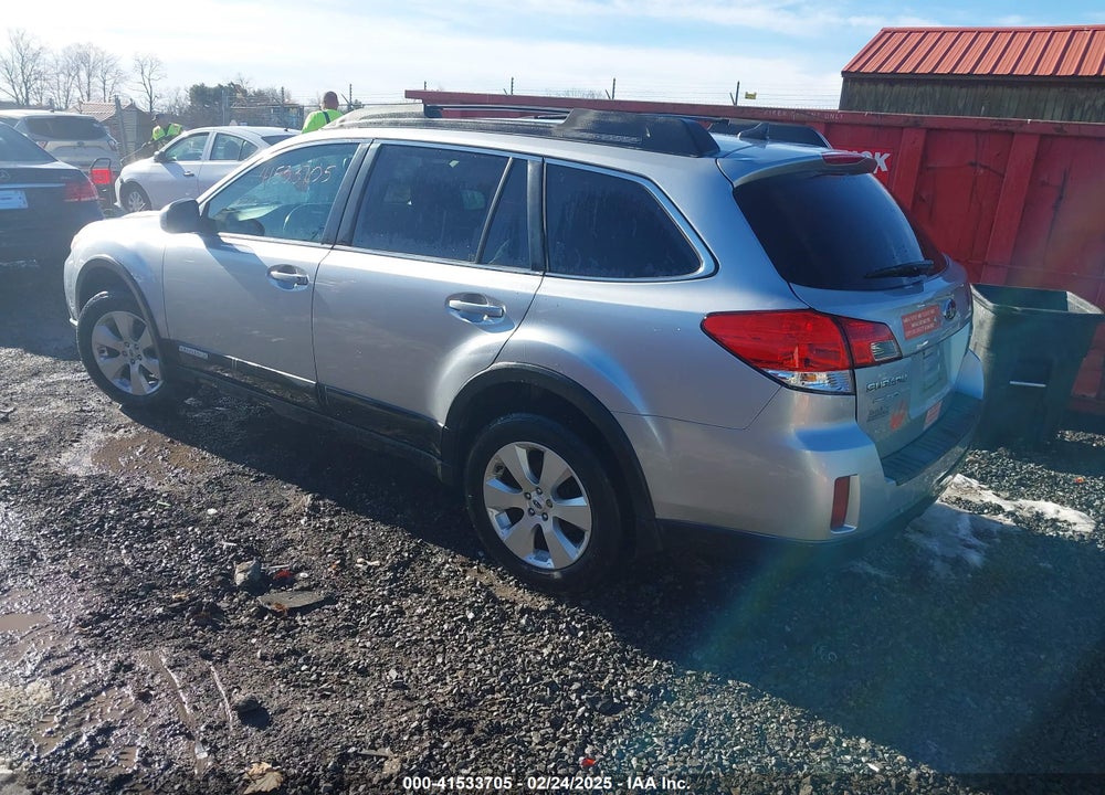 2012 SUBARU OUTBACK VIN: 4S4BRCKC1C3270084