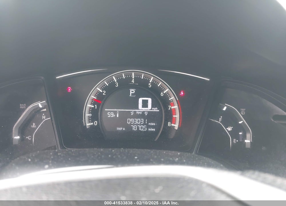 2016 HONDA CIVIC VIN: 19XFC2F54GE063054