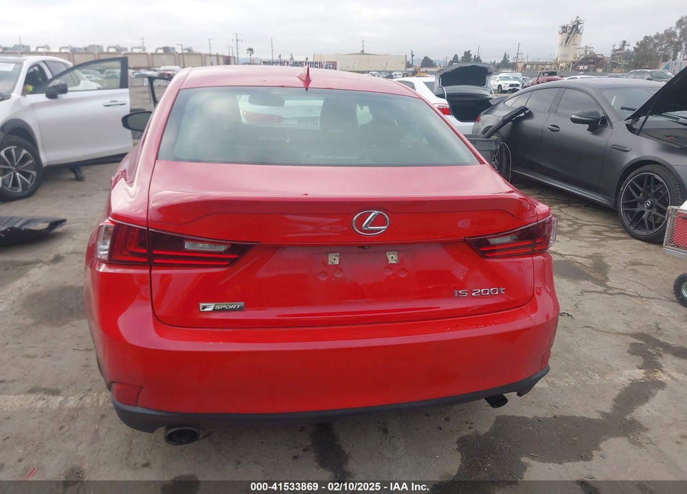 2016 LEXUS IS 200T VIN: JTHBA1D28G5024100