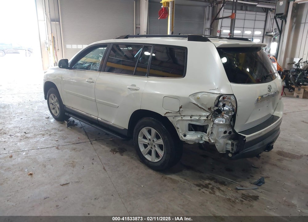 2012 TOYOTA HIGHLANDER SE V6 VIN: 5TDBK3EH2CS162474