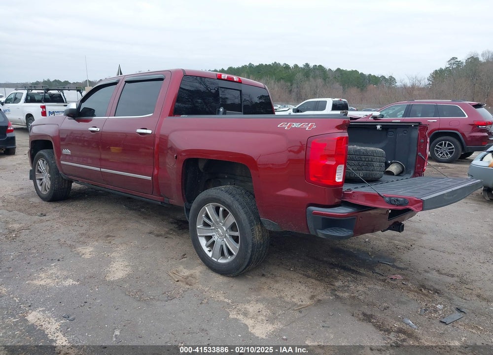 2017 CHEVROLET SILVERADO 1500 HIGH COUNTRY VIN: 3GCUKTEJ7HG330675