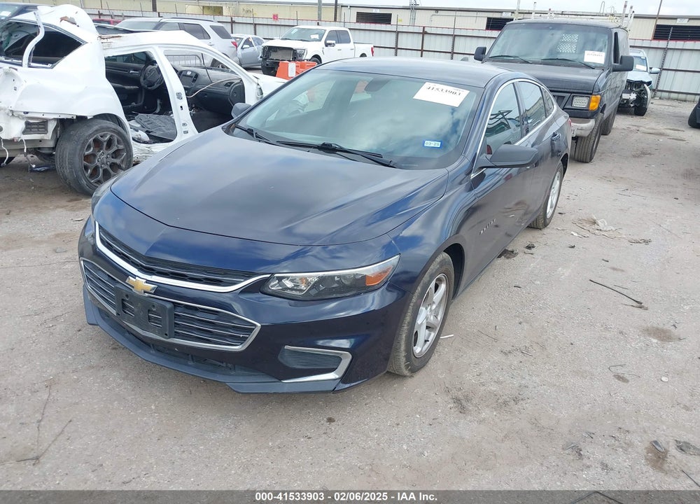 2016 CHEVROLET MALIBU LS VIN: 1G1ZB5ST7GF238112
