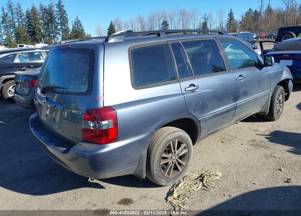 2005 TOYOTA HIGHLANDER VIN: JTEHD21A950039067