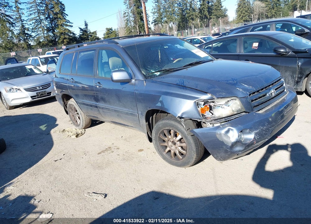 2005 TOYOTA HIGHLANDER VIN: JTEHD21A950039067