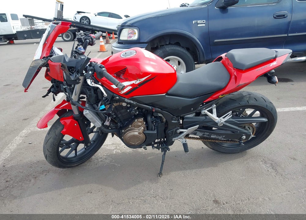 2017 HONDA CBR500 R VIN: MLHPC4464H5400134
