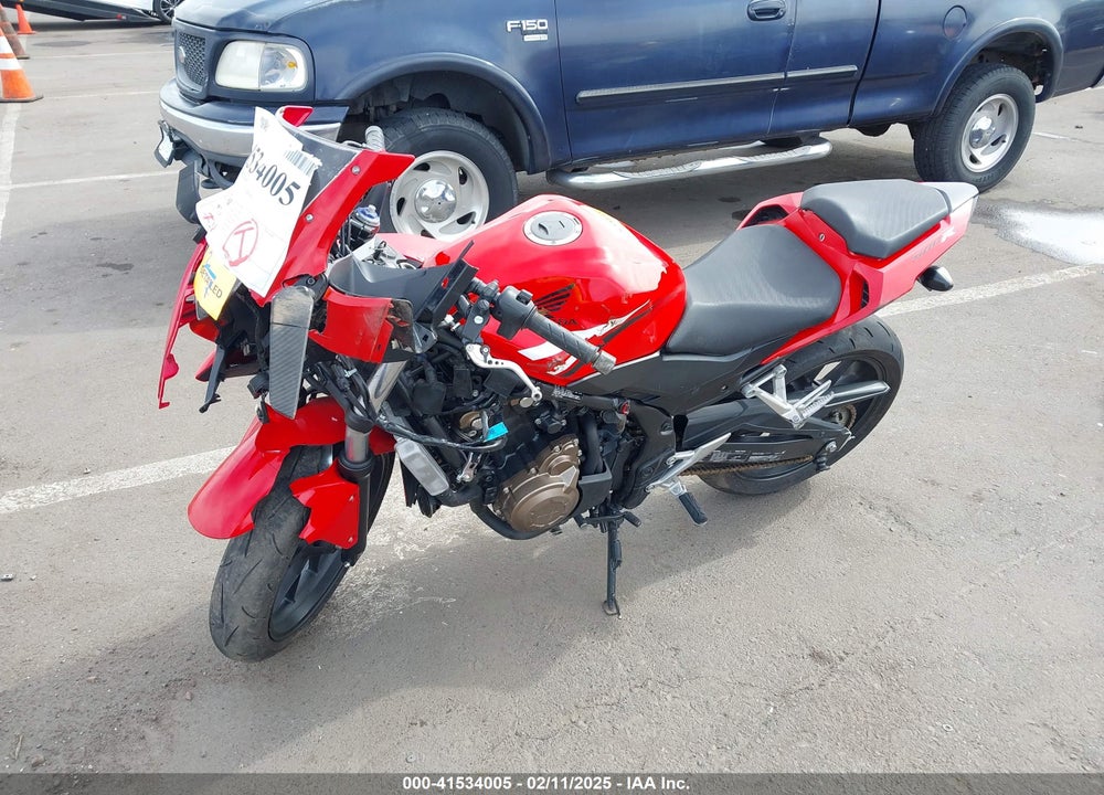 2017 HONDA CBR500 R VIN: MLHPC4464H5400134
