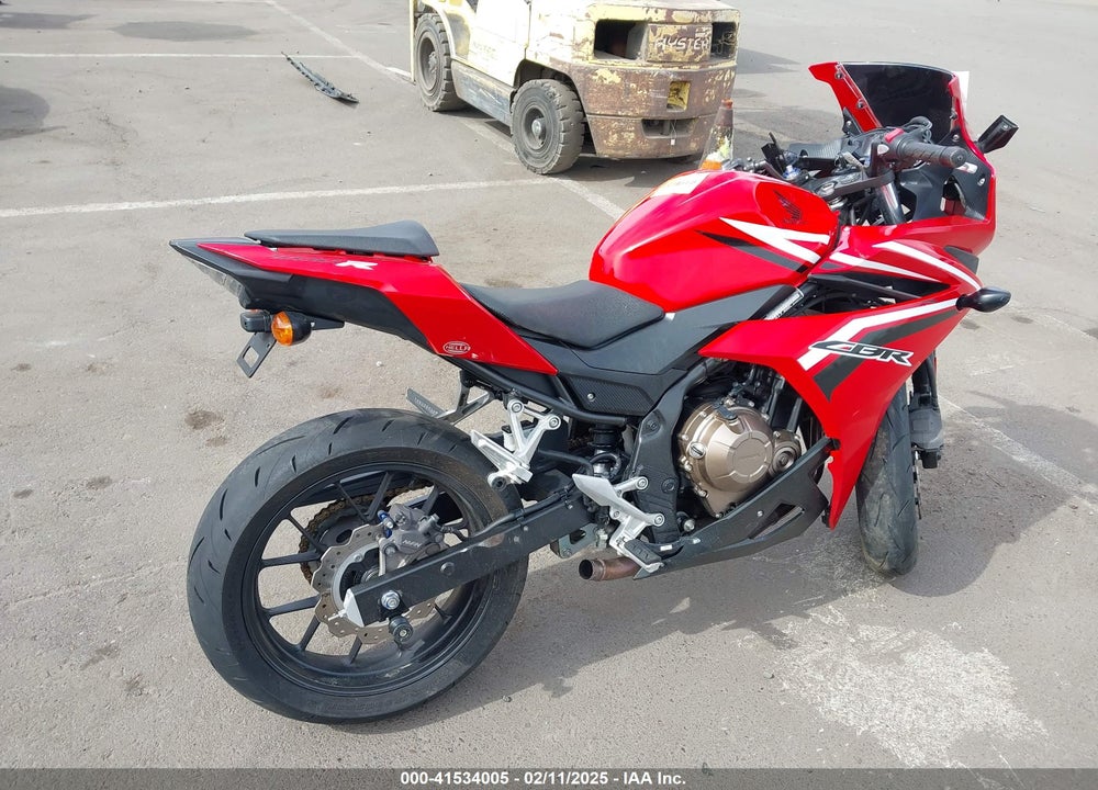 2017 HONDA CBR500 R VIN: MLHPC4464H5400134