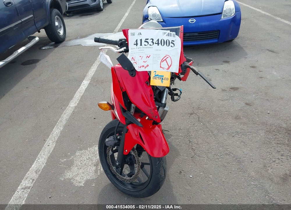 2017 HONDA CBR500 R VIN: MLHPC4464H5400134