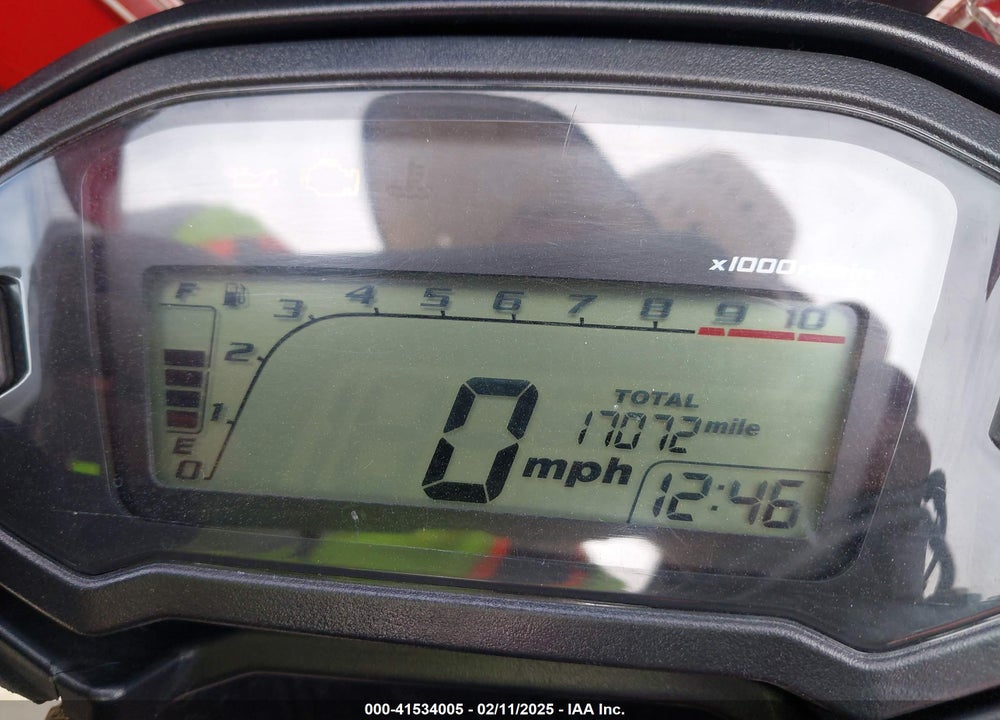 2017 HONDA CBR500 R VIN: MLHPC4464H5400134