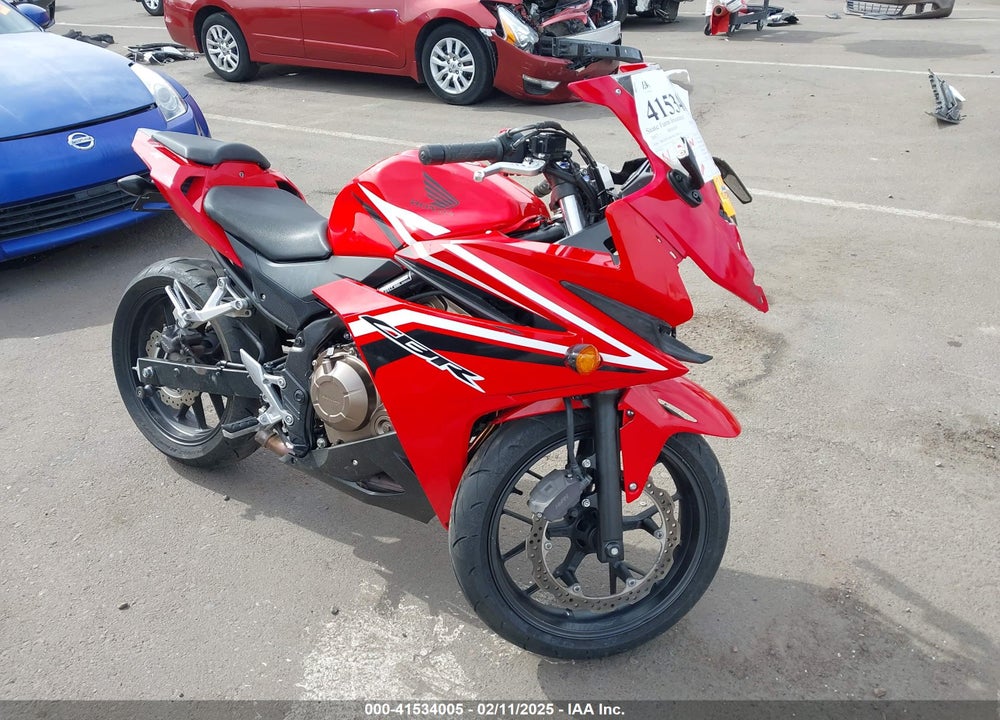 2017 HONDA CBR500 R VIN: MLHPC4464H5400134