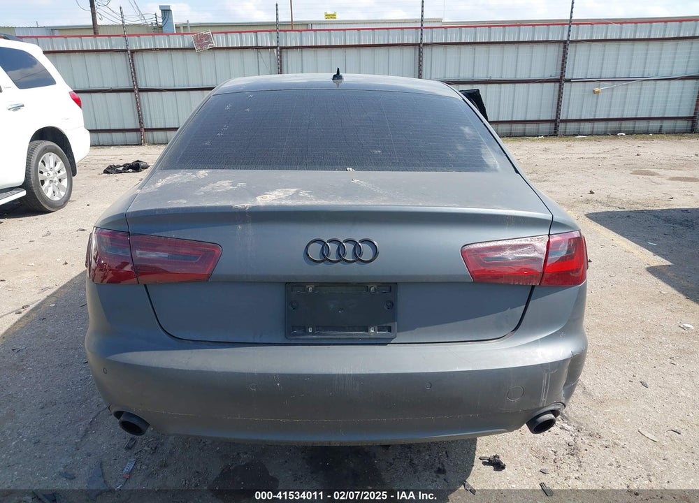 2013 AUDI A6 VIN: WAUGFAFC5DN139163