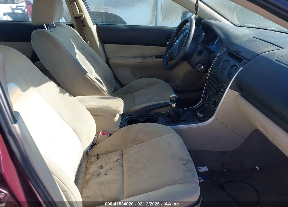 2006 MAZDA 6 I VIN: 1YVHP80C765M12932