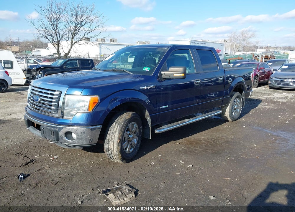 2011 FORD F-150 VIN: 1FTFW1ET3BFB96176
