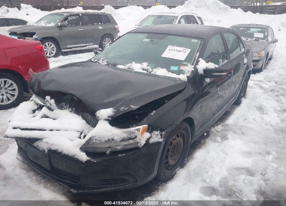 2014 VOLKSWAGEN JETTA 1.8T SE VIN: 3VWD17AJ7EM419589