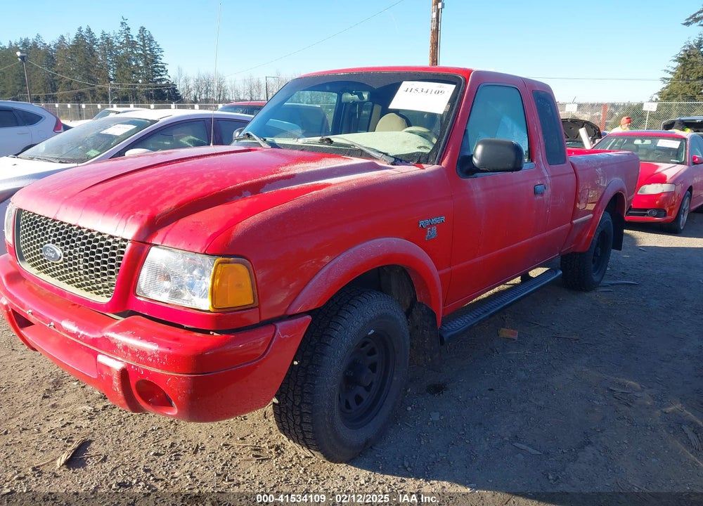 2002 FORD RANGER EDGE/TREMOR/XLT VIN: 1FTYR44U52PA35818
