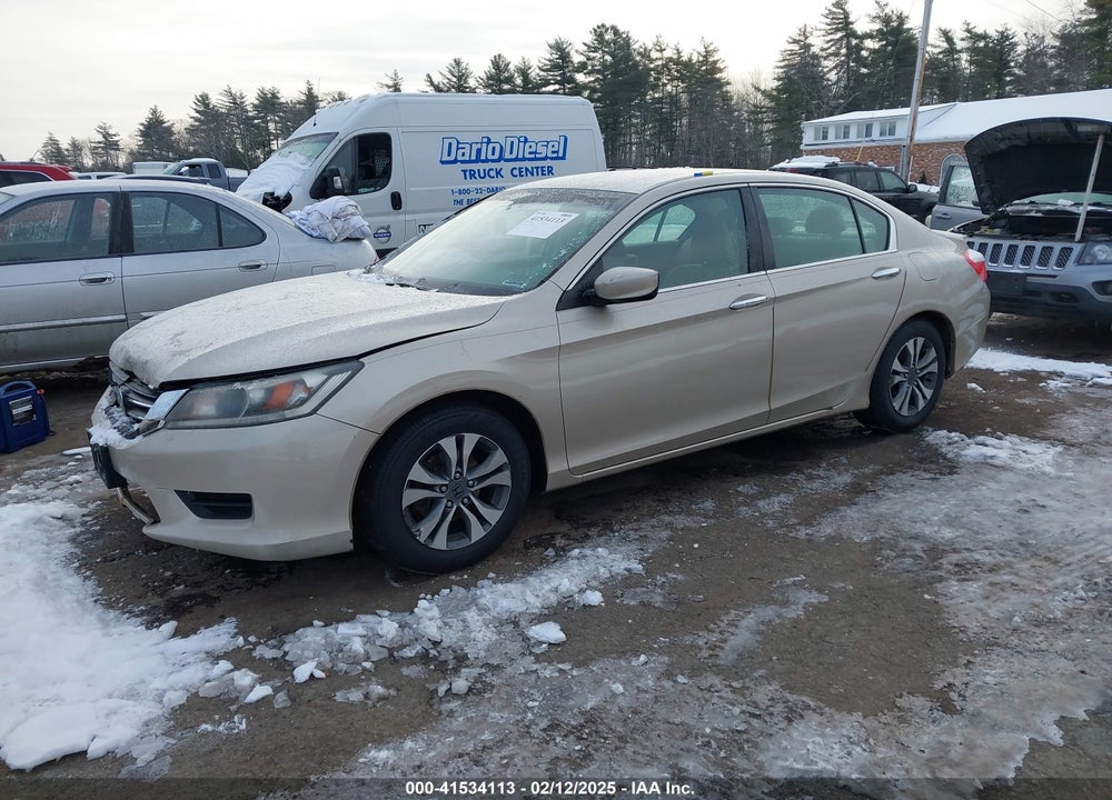 2013 HONDA ACCORD LX VIN: 1HGCR2F37DA175301