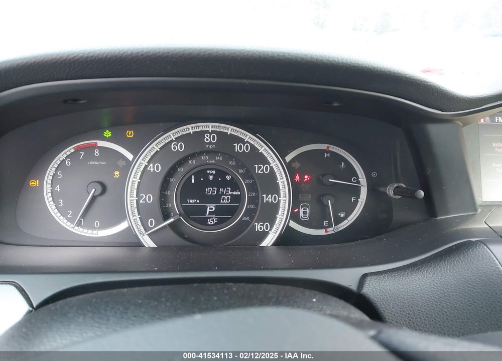 2013 HONDA ACCORD LX VIN: 1HGCR2F37DA175301
