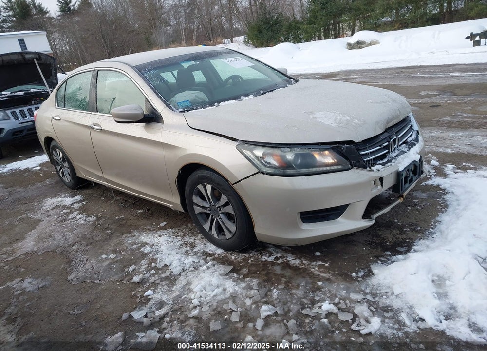 2013 HONDA ACCORD LX VIN: 1HGCR2F37DA175301