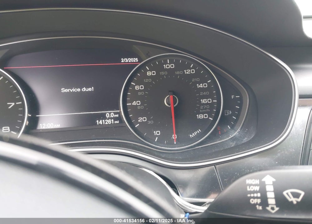 2012 AUDI A6 3.0 PREMIUM VIN: WAUGGAFC4CN112676