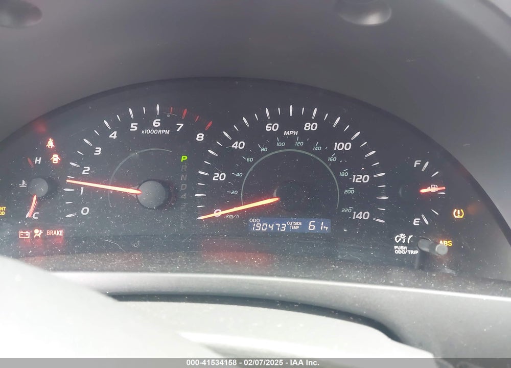2007 TOYOTA CAMRY VIN: 4T1BE46K57U617077
