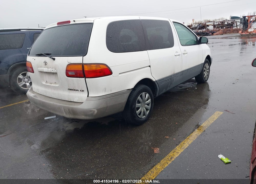 1999 TOYOTA SIENNA CE VIN: 4T3ZF19C0XU169353
