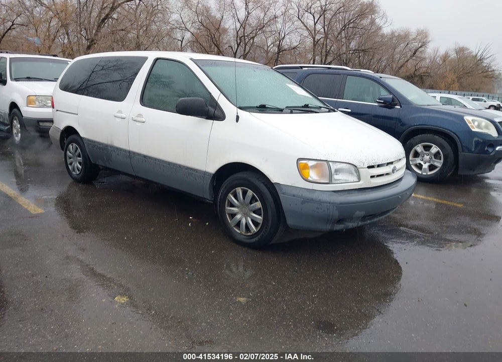 1999 TOYOTA SIENNA CE VIN: 4T3ZF19C0XU169353