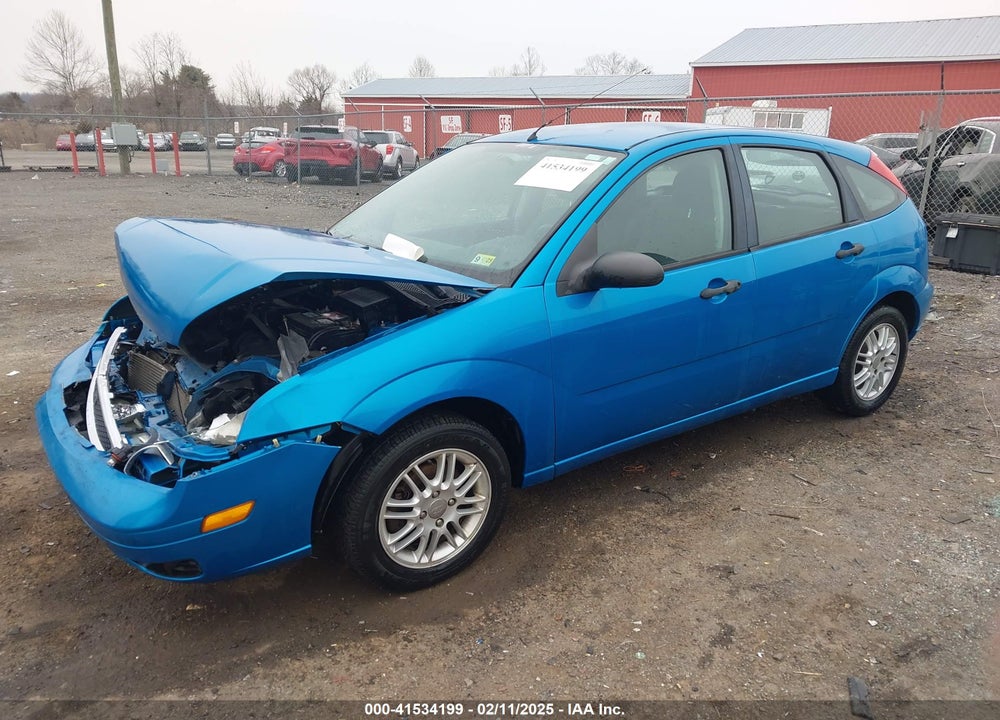 2007 FORD FOCUS VIN: 1FAFP37N57W156234
