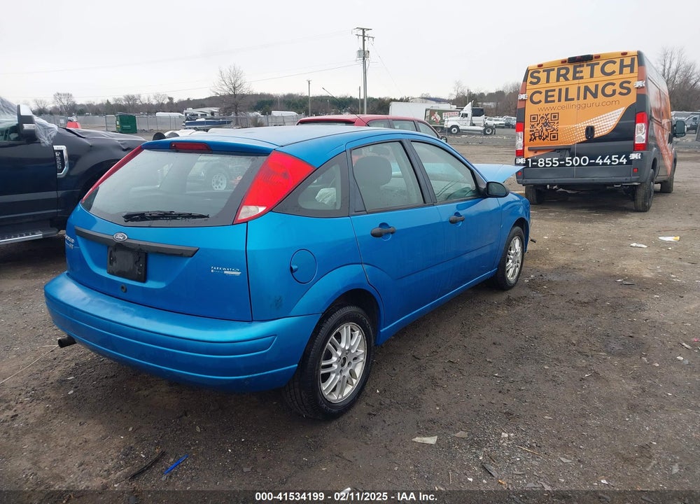 2007 FORD FOCUS VIN: 1FAFP37N57W156234
