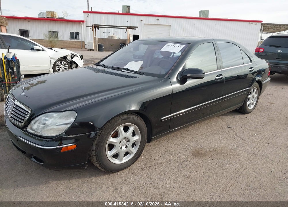 2001 MERCEDES-BENZ S 500 VIN: WDBNG75J71A135899