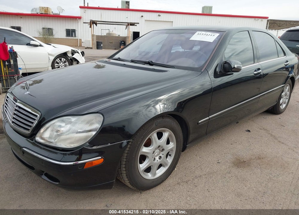 2001 MERCEDES-BENZ S 500 VIN: WDBNG75J71A135899