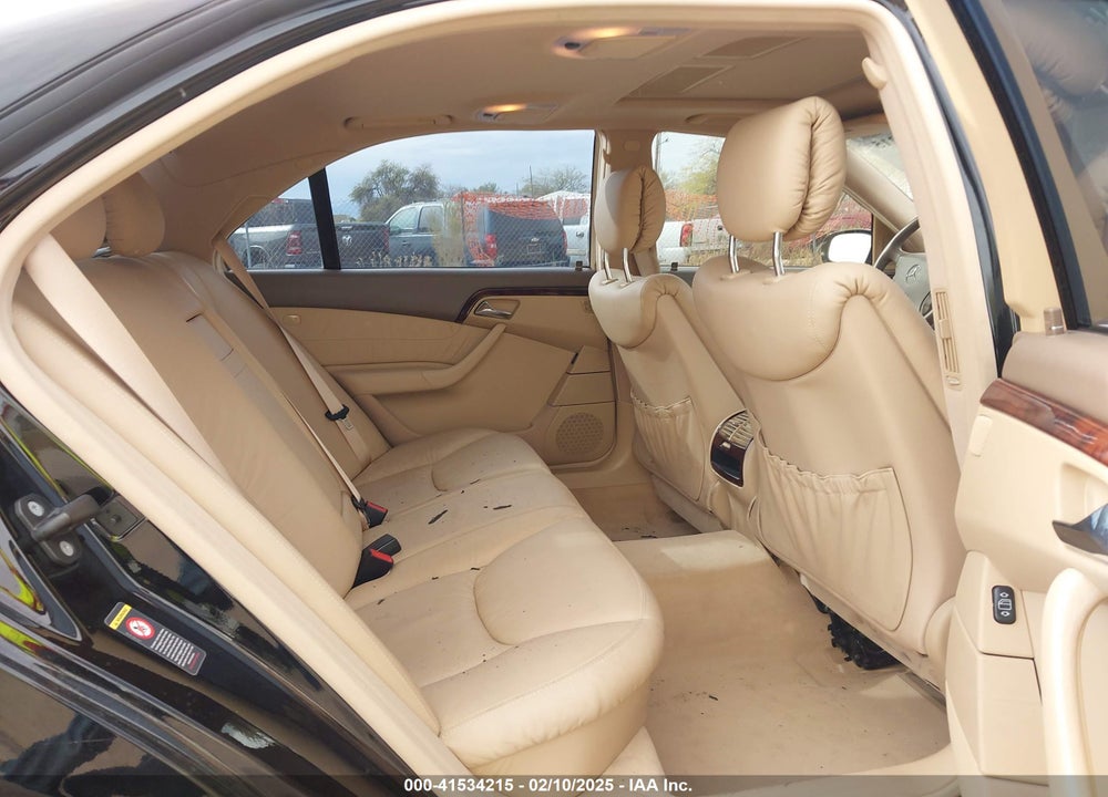 2001 MERCEDES-BENZ S 500 VIN: WDBNG75J71A135899