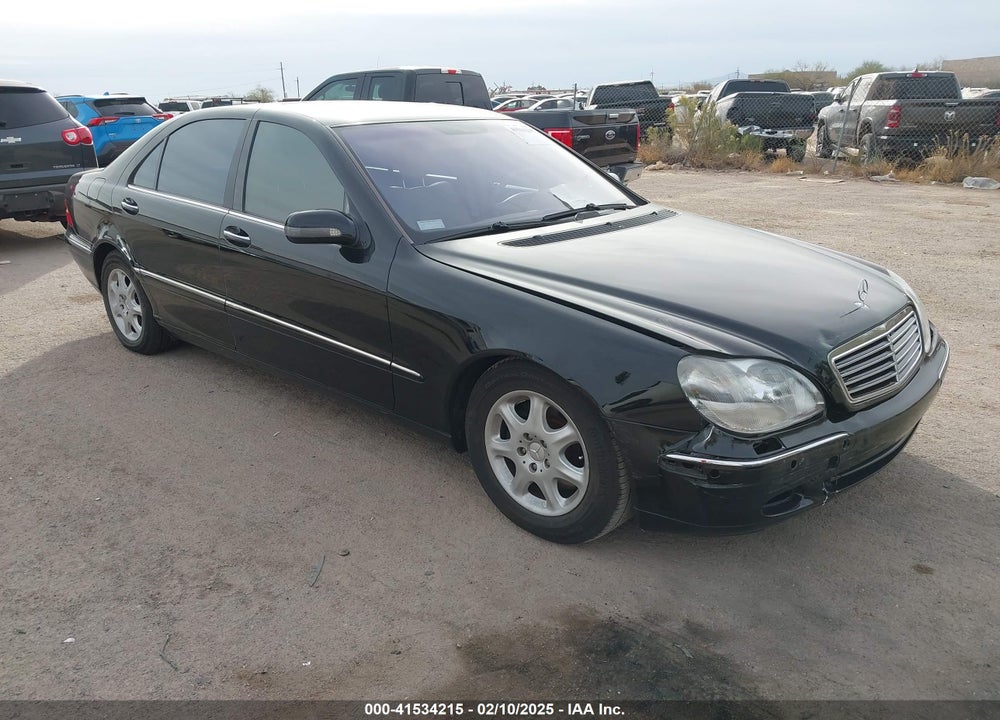 2001 MERCEDES-BENZ S 500 VIN: WDBNG75J71A135899
